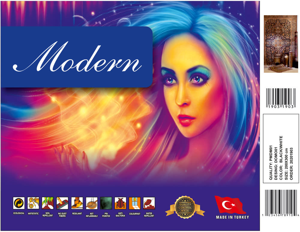 نموذج ملصق ظهر سجاد Modern