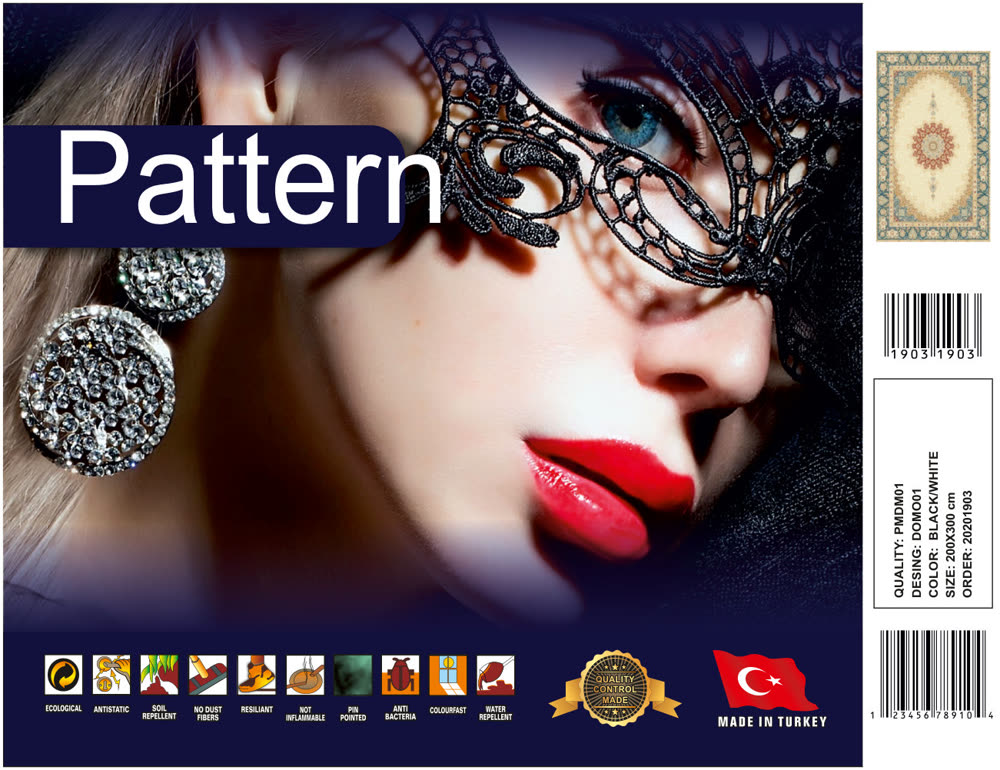 نموذج ملصق ظهر سجاد Pattern