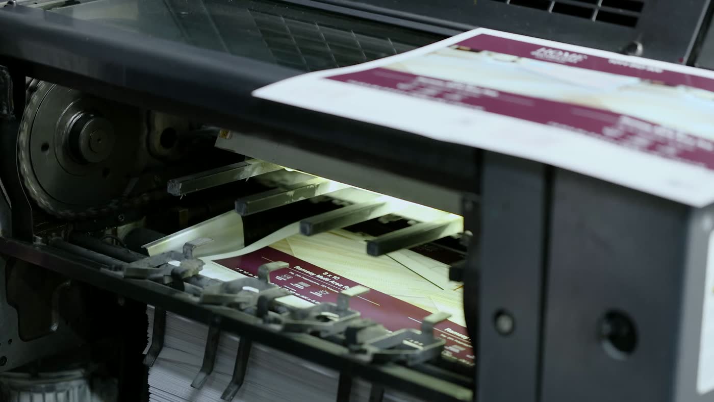 Heidelberg ofset baskıda halı etiketleri